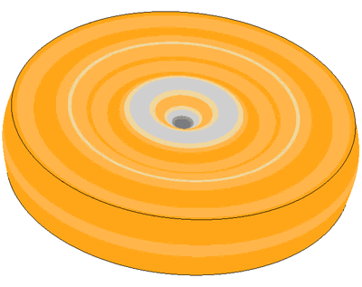 Piezo element oscillations