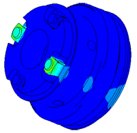 Exciter part of the density meter