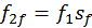 f2пр=f1sпр