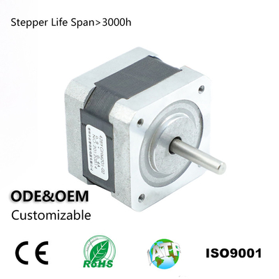 Buy Nema17 42BYGHM Series Hybrid Stepper Motor 42mm 11.2V 0.4A online manufacture