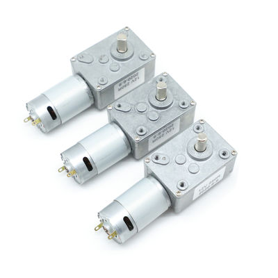 Buy Small 36V 12V 24v DC Worm Gear Motor High Torque 136 RPM 1 27 Reduction Ratio online manufacture