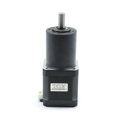 Buy 42mm 12v 2 Phase 4 Wire Stepper Motor Planetary Gearbox 4.4 Kg Cm 1.78 N M online manufacture