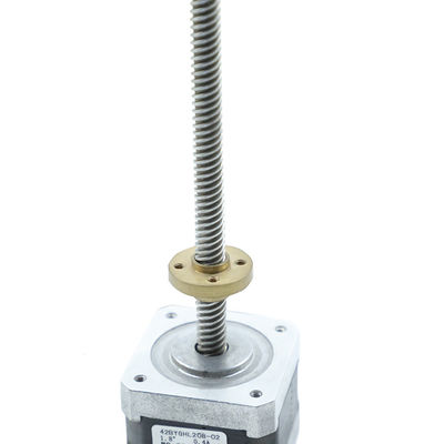 Buy Nema 17 Linear Stepper Motor Actuator Lead Screw 42bygh 4 Wire online manufacture