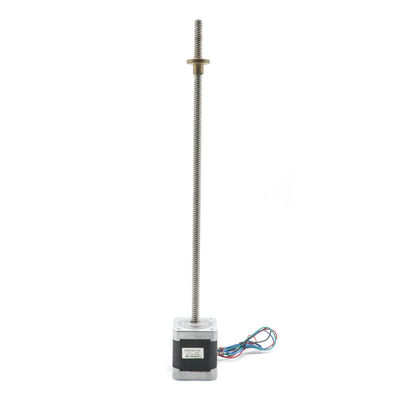 Buy NEMA 17 Lead Screw Stepper Motor Linear Actuators Micro 42BYGH 0.8V 4.2kg Cm online manufacture