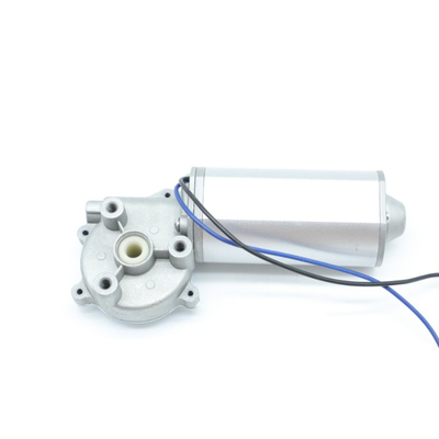 Low Noise 24V DC Worm Gear Motor With Gearbox 1:21 428Rpm 1.5A