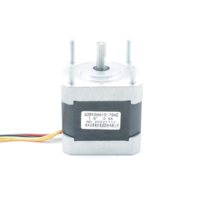 Nema17 42mm 42BYGH610-78AE Custom Hybrid Stepper Motor 11mH 0.5A 3V 0.2N.M