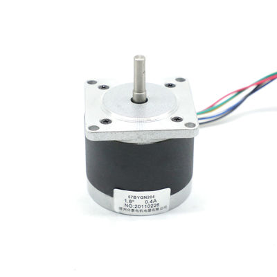 3.8 Kg Cm Nema 23 High Torque Hybrid Stepper Motor 6 Wire 11.2V 0.4A 57mm