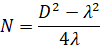 Near field length